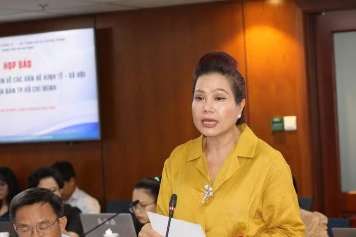 Bà Lê Thúy Hằng - cựu tổng giám đốc SJC đã bị tuyên án 17 năm tù vì tội "Tham ô tài sản; Lợi dụng chức vụ quyền hạn trong khi thi hành công vụ" vào năm 2025. Ảnh: SJC.