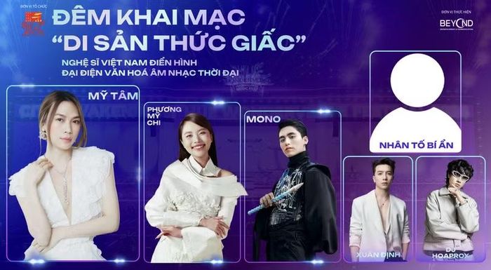 Nhiều nghệ sĩ nổi tiếng sẽ tụ tại Lễ hội Di sản và Âm nhạc quốc tế Huế. Ảnh: Ban Tổ chức.