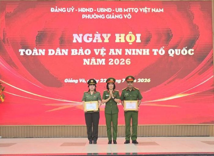 Khen thưởng các tập thể, cá nhân