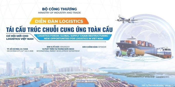 Diễn đàn Logistics kết nối các khu vực với chủ đề "Tái cấu trúc chuỗi cung ứng toàn cầu: Cơ hội mới cho logistics Việt Nam" sẽ diễn ra ngày 24/7 tại TP. Hồ Chí Minh.