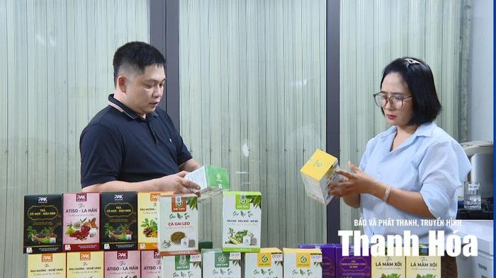 Các sản phẩm dược liệu của Công ty Cổ phần kinh doanh thương mại và sản xuất Anh Khôi cung cấp ra thị trường.