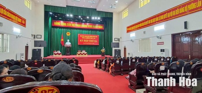 Kỳ họp thứ ba, HĐND phường Đông Sơn khóa II, nhiệm kỳ 2026-2031.