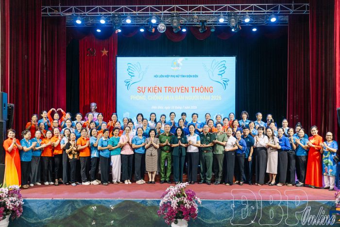 Sự kiện truyền thông phòng, chống mua bán người năm 2026 tiếp tục nâng cao nhận thức, kỹ năng phòng ngừa cho hội viên, phụ nữ và người dân trên địa bàn tỉnh.