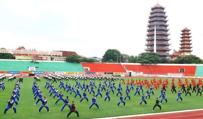  Gần 1.000 võ sư, võ sinh trong và ngoài nước sẽ tham gia chương trình đồng diễn võ cổ truyền. Ảnh: H.V 