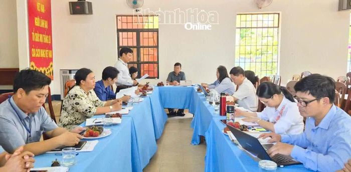 Quang cảnh buổi giám sát.