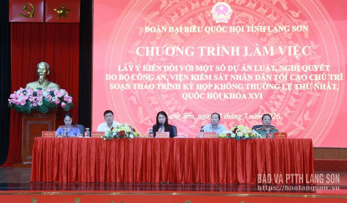 Các đại biểu dự chương trình làm việc