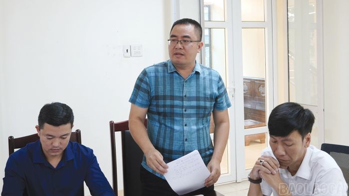 Các đại biểu tham gia ý kiến tại hội nghị.