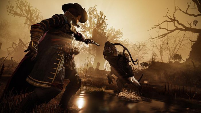 An image showing a battle in GreedFall.