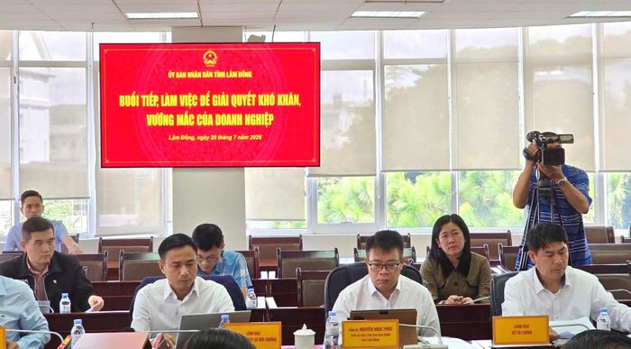 Tỉnh Lâm Đồng tiếp tục duy trì chương trình tháo gỡ khó khăn cho doanh nghiệp