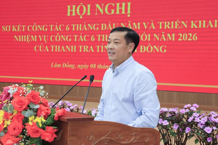 Đồng chí Lê Trọng Yên, Ủy viên Ban Thường vụ Tỉnh ủy, Phó Chủ tịch Thường trực UBND tỉnh phát biểu chỉ đạo tại hội nghị