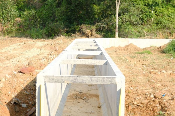 Đến nay, tại dự án đã có nhiều hệ thống kênh cấp 1, cấp 2, cấp 3 được xây dựng