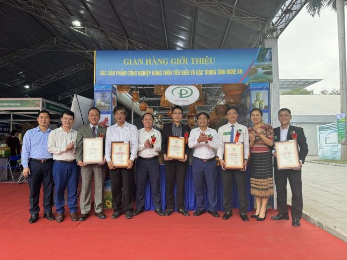 Năm 2023 tỉnh Nghệ An được Bộ Công Thương công nhận 5 sản phẩm/bộ sản phẩm công nghiệp nông thôn tiêu biểu cấp quốc gia năm 2023