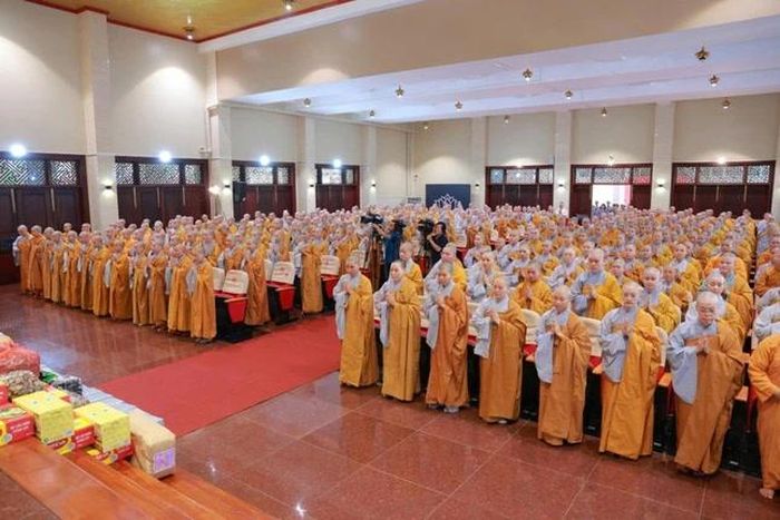 Hành giả an cư tại chùa Thanh Tâm