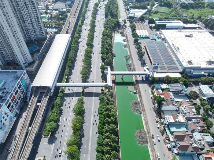 Khi hoàn thành, dự án được kỳ vọng khơi thông dòng chảy, giảm ngập cho khu Đông TP.HCM và góp phần cải thiện cảnh quan khu vực.