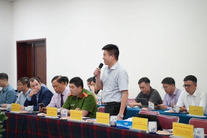Thượng tá, TS Nguyễn Trọng Hải, Phó trưởng Khoa An ninh kinh tế, Học viện An ninh nhân dân. Ảnh: P.Trà
