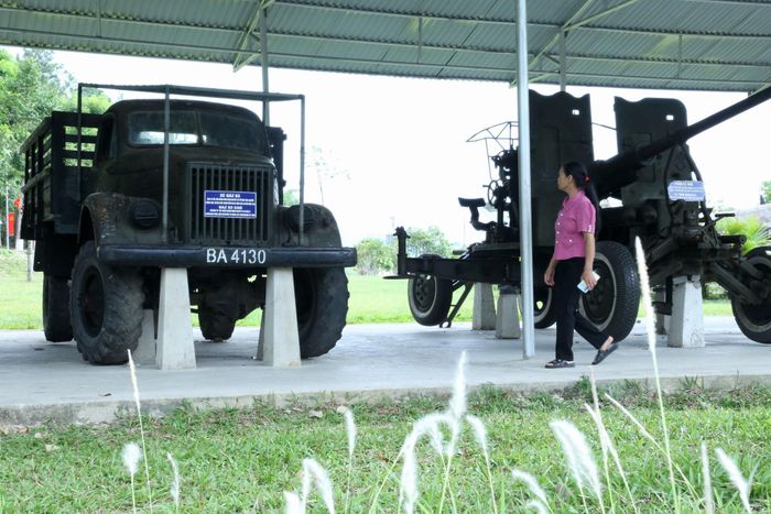 Những chiếc xe ZIL-157, GAZ-63 và pháo phòng không vẫn được gìn giữ