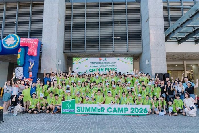 Trại hè Petrovietnam 2026. Ảnh: BTC.