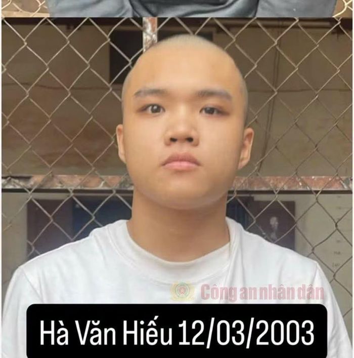 Đối tượng nghi cầm đầu đường dây - Hà Văn Hiếu. 