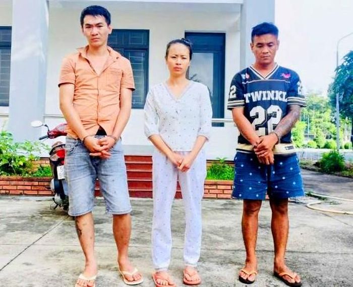 3 đối tượng bị bắt.