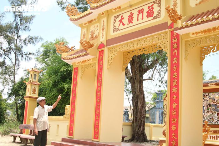 Đình làng Phú Hải được sơn sửa chuẩn bị cho “đại lễ” 6 năm 1 lần vào tháng 5 Bính Ngọ