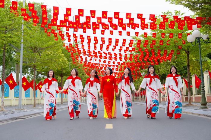 Xã Đan Phượng xây dựng miền quê đáng sống. Ảnh: Thu Thủy