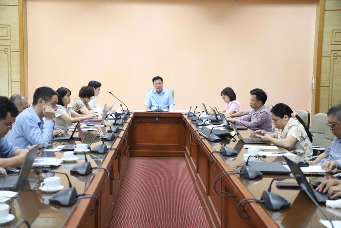 Quang cảnh cuộc họp. Ảnh: Trần Minh