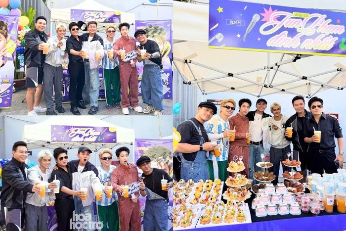 Jun Phạm đón sinh nhật cùng dàn Anh Tài.