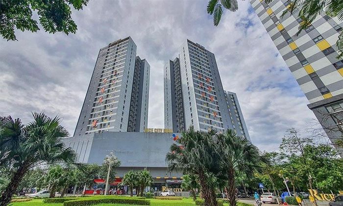 Nhà ở xã hội Rice City Linh Đàm là một trong những dự án nhà ở xã hội đầu tiên tại Hà Nội. Ảnh: HG