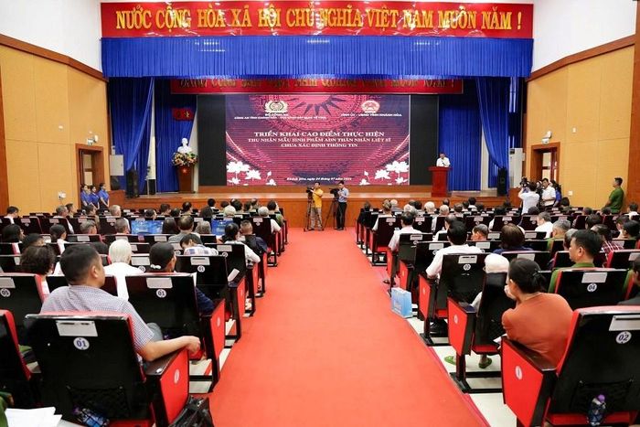 Khánh Hòa triển khai cao điểm thu nhận mẫu sinh phẩm ADN, góp phần xác định danh tính liệt sĩ