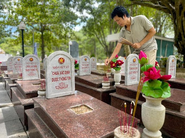 Trong số 10.263 Anh hùng liệt sĩ an nghỉ tại Nghĩa trang Liệt sĩ Quốc gia Trường Sơn, còn 93 phần mộ chưa xác định được thông tin. Ảnh: Nguyên Linh - TTXVN