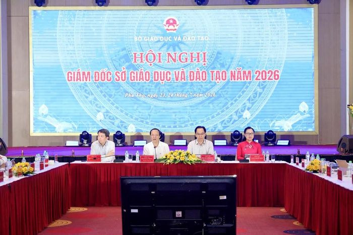 Hội nghị Giám đốc Sở Giáo dục và Đào tạo năm 2026. Ảnh: Bộ Giáo dục và Đào tạo