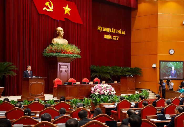  Tổng Bí thư, Chủ tịch nước Tô Lâm phát biểu bế mạc. Ảnh: Thống Nhất - TTXVN 