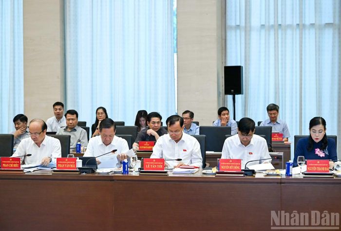 Các đại biểu dự hội nghị. (Ảnh: DUY LINH)