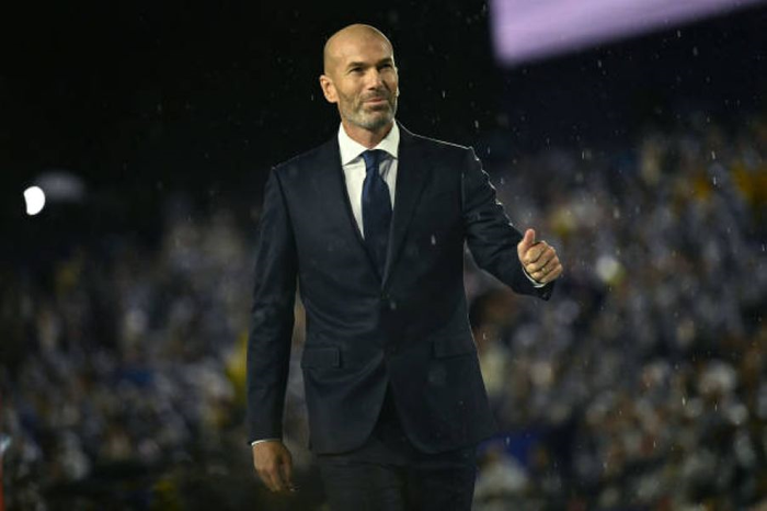 HLV Zidane trở lại dẫn dắt đội tuyển Pháp. Ảnh: Getty