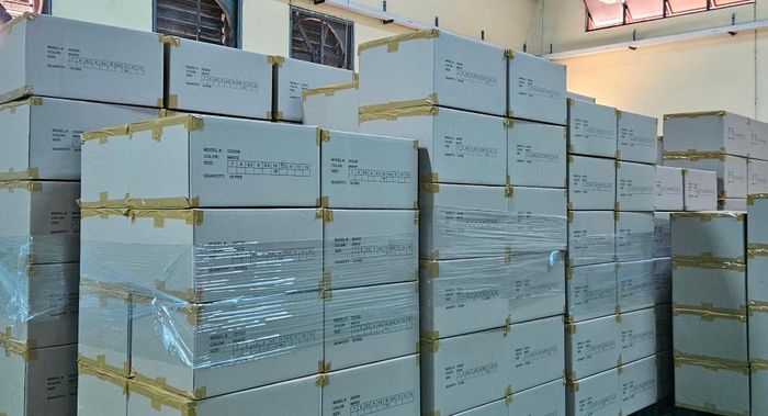  Những sản phẩm vi phạm. Ảnh: DMS 