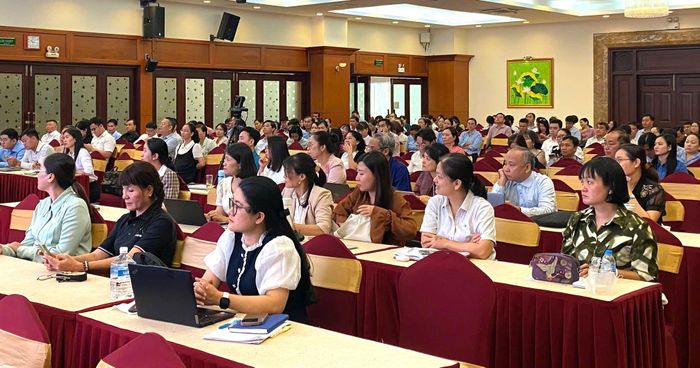Đại biểu dự Hội nghị tập huấn công tác thông tin đối ngoại năm 2026. Ảnh: XUÂN HẠNH