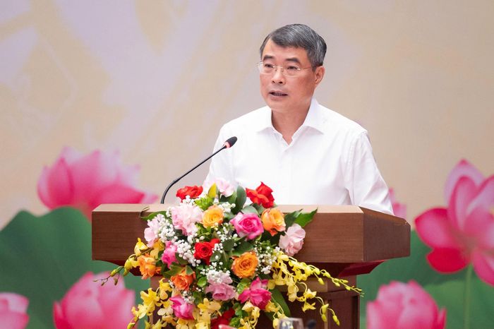  Thủ tướng Chính phủ Lê Minh Hưng phát biểu tại phiên họp. Ảnh: CẨM HÀ 