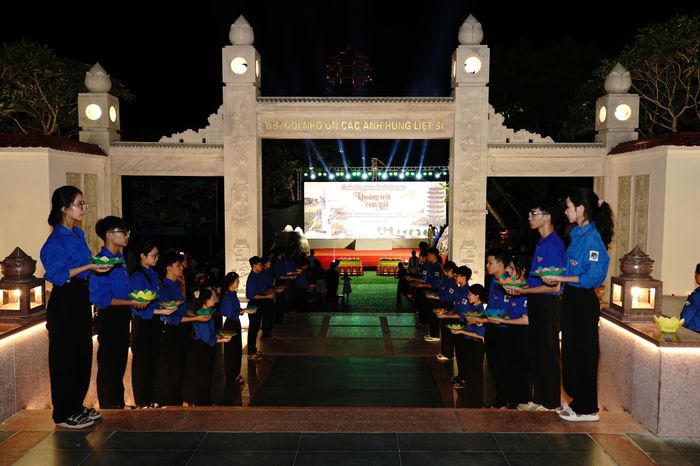  Lễ thắp nến tri ân vào tối 23-7 tại Khu di tích Ngã ba Đồng Lộc 
