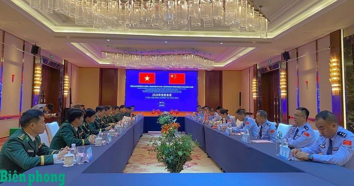 Toàn cảnh hội đàm. Ảnh: Xuân Minh