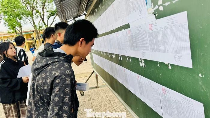 Thí sinh thi tốt nghiệp THPT 2026. Ảnh: Nghiêm Huê
