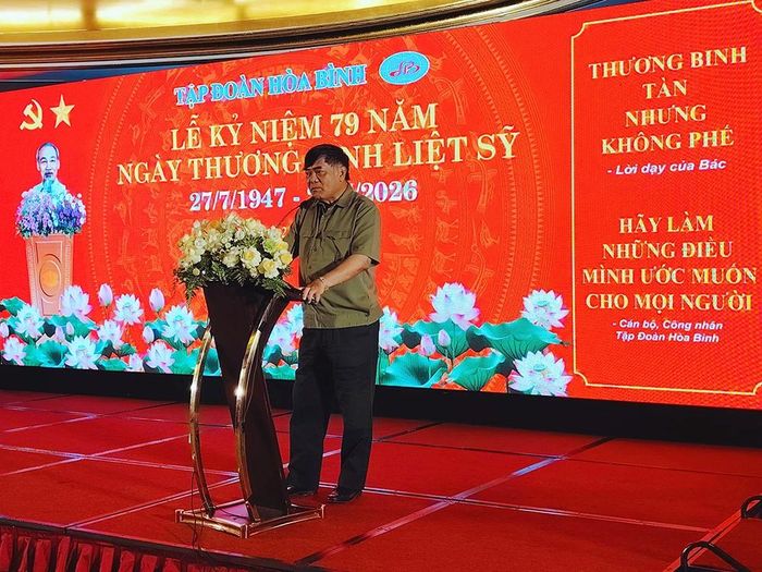 Ông Nguyễn Hữu Đường phát biểu tại sự kiện.