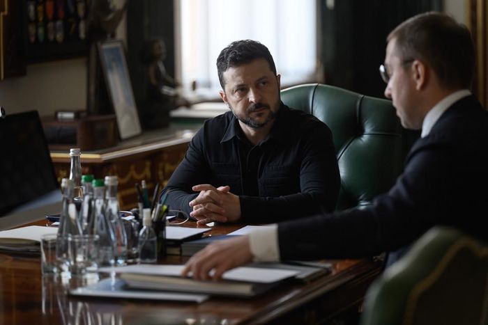 Tổng thống Ukraine Volodymyr Zelensky. Ảnh: X/@ZelenskyyUa