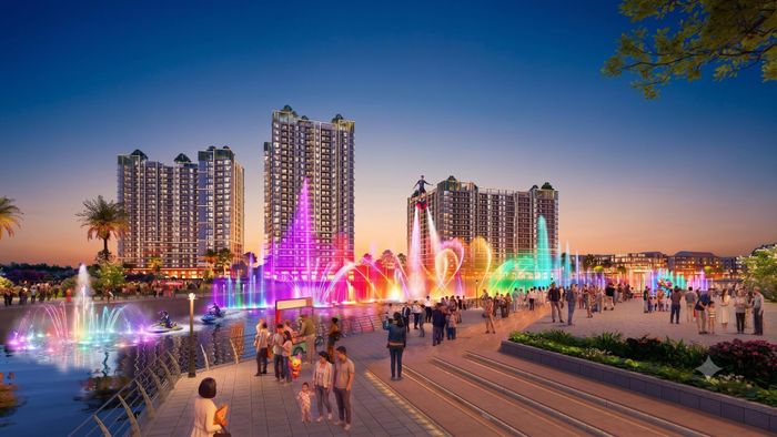 Chính sách Sun Early Key giúp nhà đầu tư giãn tiến độ thanh toán căn hộ The Fest lên đến 55 tháng. Ảnh phối cảnh