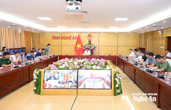 Quang cảnh cuộc họp. Ảnh: Thành Cường