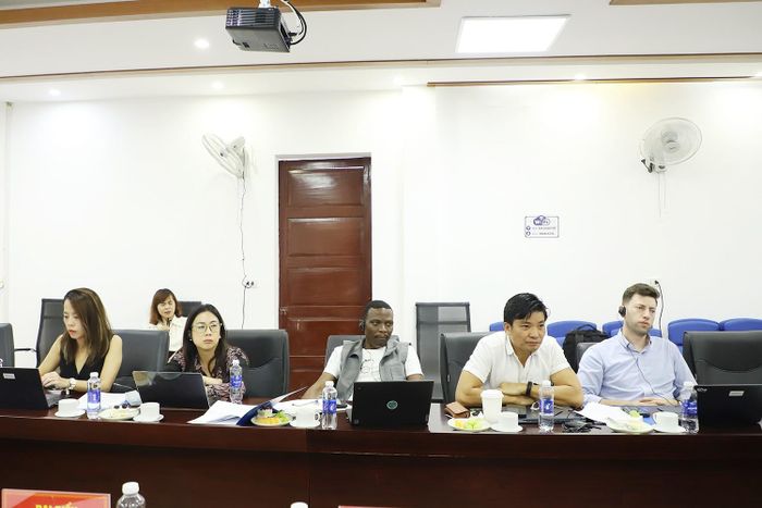 Đại biểu đoàn công tác WB.