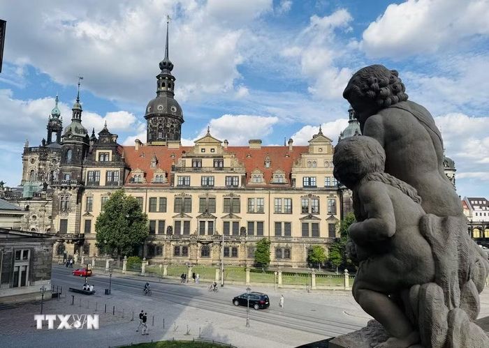 Dresden mang một vẻ đẹp cổ điển và trầm mặc. (Ảnh: Thùy Linh/TTXVN)