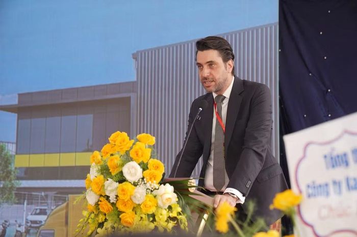 Ông Bertrand Juvigny, Tổng Giám đốc DHL Supply Chain Việt Nam. (Ảnh: PV/Vietnam+)