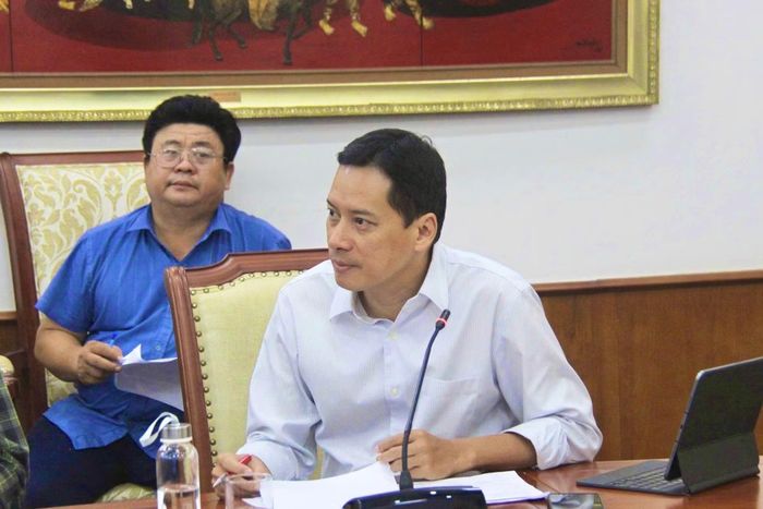 Ông Lê Quang Tự Do, Cục trưởng Cục Phát thanh, Truyền hình và Thông tin điện tử. (Ảnh: Đình Toán)