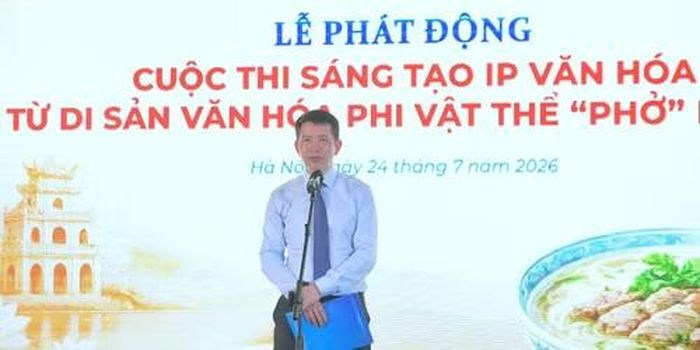 Giám đốc Sở Văn hóa và Thể thao Hà Nội, ông Phạm Tuấn Long. (Ảnh: Quang Tấn)