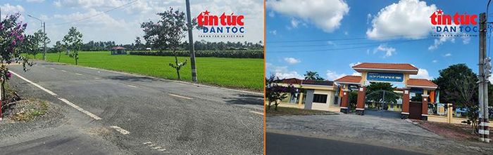 Trên địa bàn xã Vàm Cỏ có con đường và Trường Tiểu học mang tên Huỳnh Văn Đảnh.